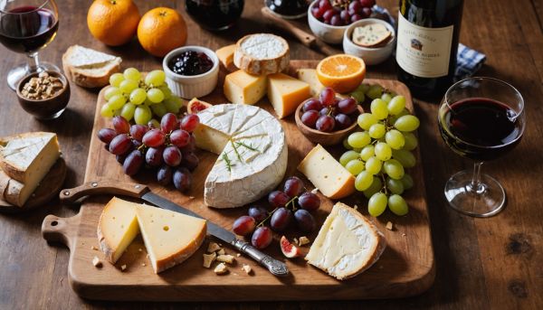 Accords parfaits entre les vins et fromages