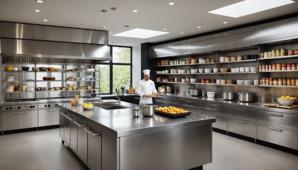 Gestion des stocks en cuisine professionnelle moderne