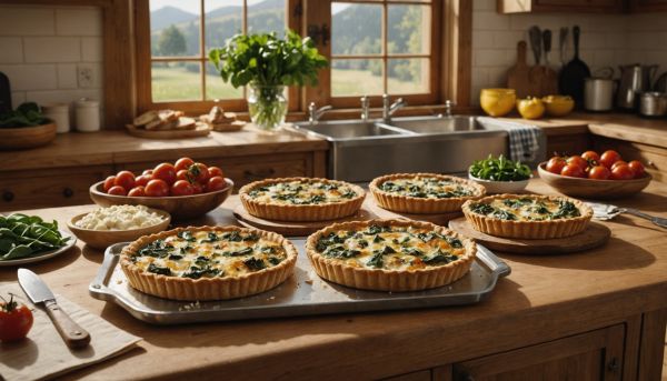 Les meilleures idées de tartes salées rapides
