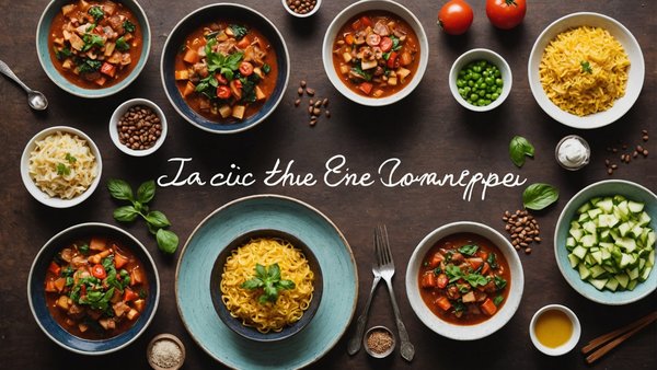 Recettes emblématiques des cinq continents