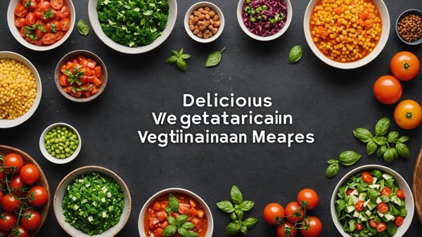 Recettes végétariennes succulentes pour des repas équilibrés
